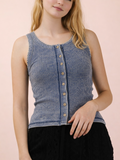 Mineral Wash Knit Tank