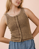 Mineral Wash Knit Tank
