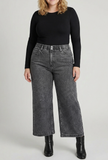 Curvy Saige High Rise Crop Jean