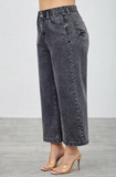 Curvy Saige High Rise Crop Jean