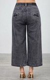 Curvy Saige High Rise Crop Jean