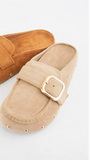 Londres Studded Buckle Clog