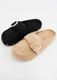 Londres Studded Buckle Clog