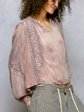 Embroidered Woven Blouse