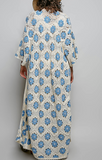 Crochet Floral Maxi Cardigan