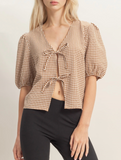 Picnic Checker Blouse