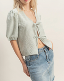 Picnic Checker Blouse