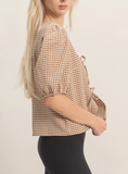 Picnic Checker Blouse