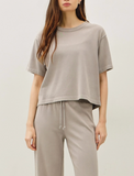 Terry Cotton Crewneck Tee