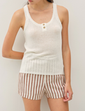 Knit Button Up Henley