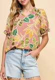 Rosey Puff Sleeve Blouse