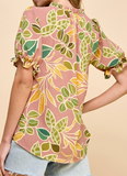 Rosey Puff Sleeve Blouse