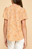 Country Floral Blouse