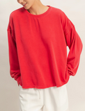 Free Flow Open Back Long Sleeve
