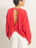 Free Flow Open Back Long Sleeve