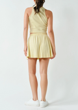 Coastline Cotton Blend Skirt Set