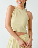 Coastline Cotton Blend Skirt Set