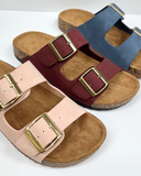 Wine Country Buckle Sandal