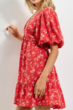 Cherry Blossom Mini Dress