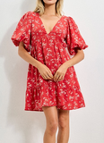 Cherry Blossom Mini Dress