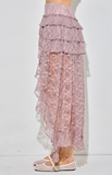 Coco Tiered Lace Maxi Skirt