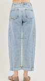 Risen Slouchy Barrel Texture Jean
