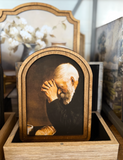 6x8 Praying Man Framed Art