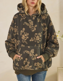 Baroque Charcoal Hoodie