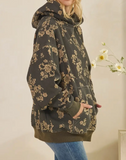 Baroque Charcoal Hoodie