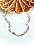 Gold + Pearl Necklace