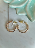 Gold Link Hoop - Small