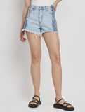 Flying Monkey High Rise Two Tone Short