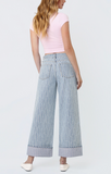 Flying Monkey High Rise Brush Cuffed Jean