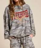 Free Bird America Camo Pullover