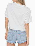 Wake & Lake Vintage Crop Tee