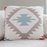 18" Mod Aztec Pillow - Beige