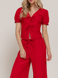 Cherry Summer Knit Set