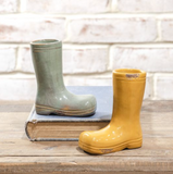 2 Asst. Mini Rainboot Planter
