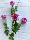 40" Fuchsia Dahlia Spray