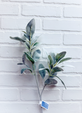 28" Lamb's Ear Leaf Spray