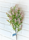 26" Mountain Blossom Spray - Pink