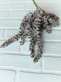 19" Real Touch Donkey Tail Pick - Burgundy