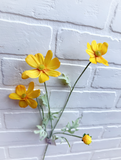 24.5" Cosmos Spray - Yellow