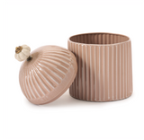 Mauve Iron Canister