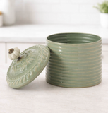 Sage Iron Canister