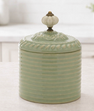 Sage Iron Canister