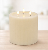 6" FIA Wick Candle - Ivory
