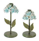 Hydrangea Taper Candle Holder