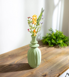 9.25" Summer Sage Stoneware Vase