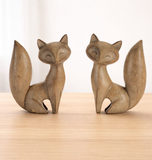 Enchanted Forest Resin Fox